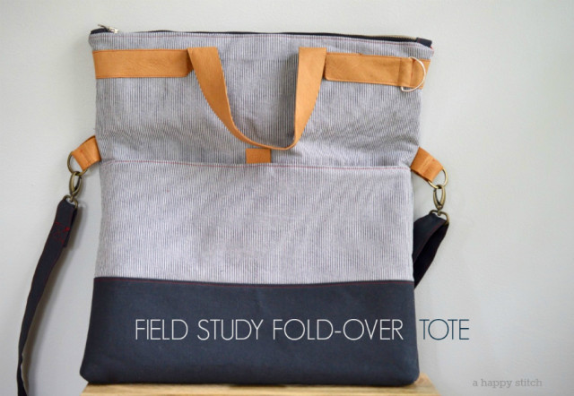 field study fold-over tote