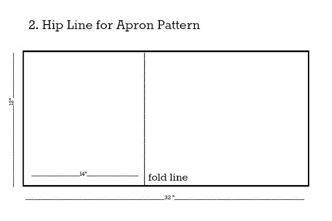 Apron Pattern Hip Line
