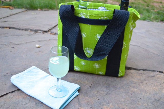 Drinks Carrier for Summertime BBQ | Pattern Parcel #3 made by a happy stitch