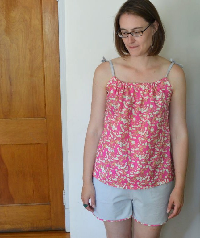 Perfect Pattern Parcel 3 :: Prefontaine Shorts as Pajamas - A HAPPY STITCH