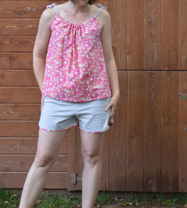 Perfect Pattern Parcel 3 :: Prefontaine Shorts as Pajamas - A HAPPY STITCH