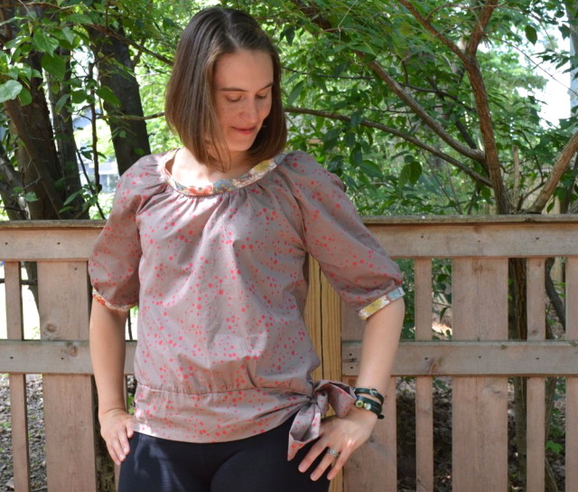 Honey Blouse | Pattern from Make It Perfect made by a happy stitch