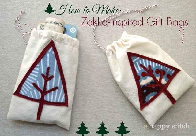 How-To Make Zakka Inspired Gift Bags