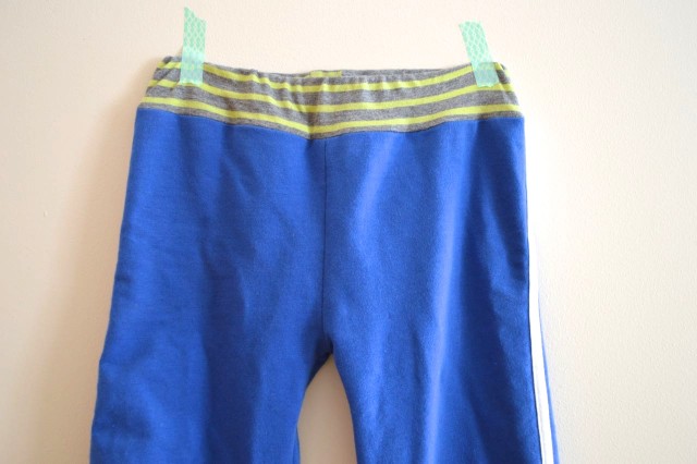 upcycled sport pants for boys