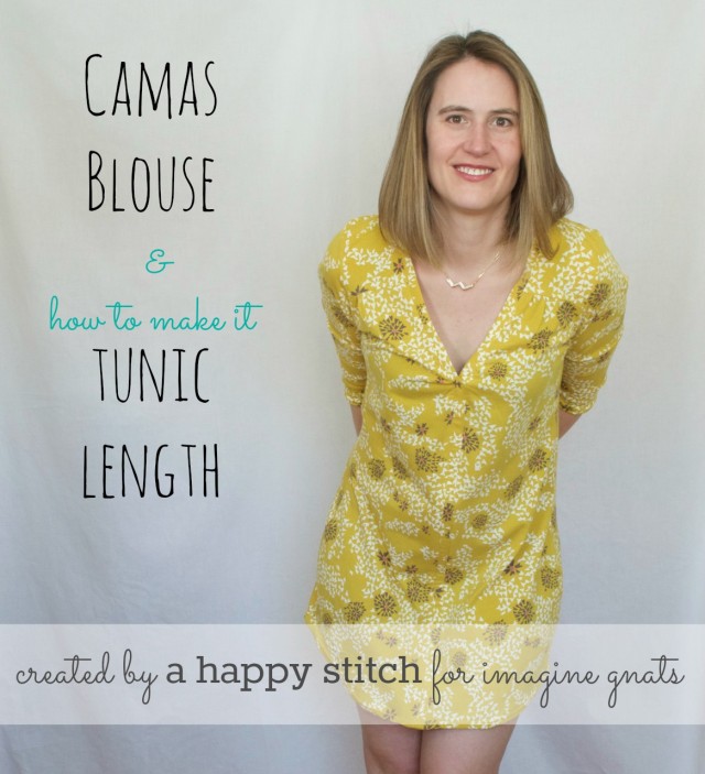 camas blouse at tunic length