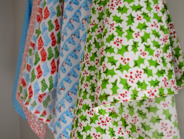Christmas Stitches in Festive Fabric 