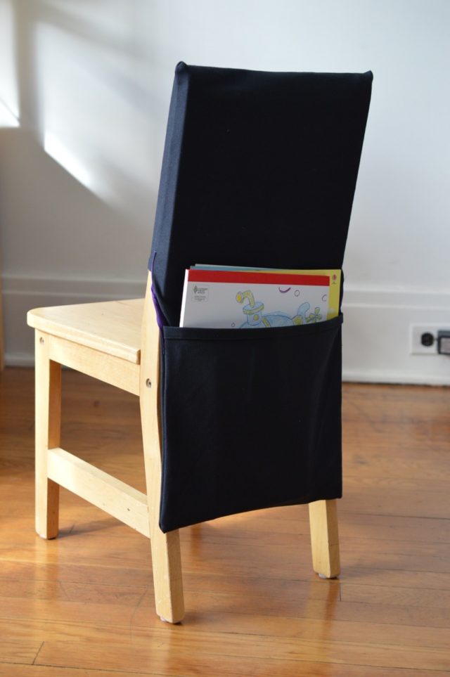 chair pockets perfect for kindergarten classrooms | a happy stitch