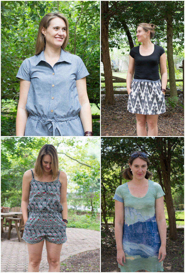 Thoughts on a Handmade Summer Wardrobe || a happy stitch