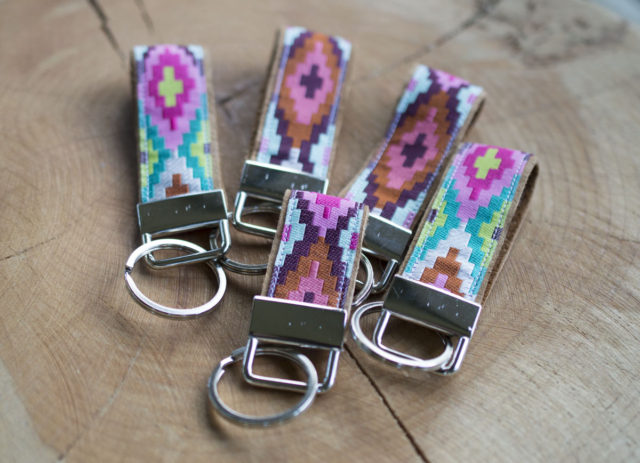 Other Reasons to Sell at a Craft Fair! Bohemian key fobs-by a happy stitch