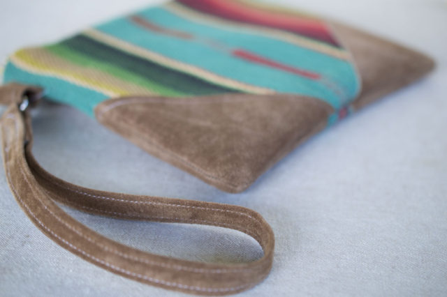 Other Reasons to Sell at a Craft Market! Connections and Creative Fire :: Leather Zipper Wristlet by a happy stitch