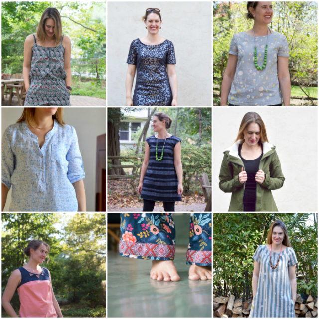 Look At You 2016! Handmade Clothing of 2016 by A Happy Stitch