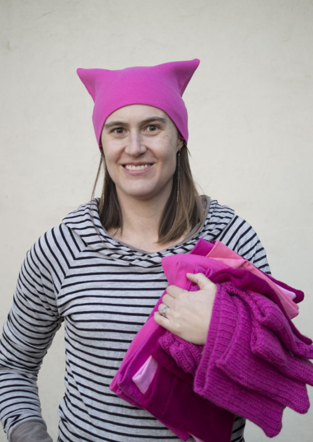 DIY :: Quick and Easy Pussyhats (Using thrift store sweaters!) | a happy stitch