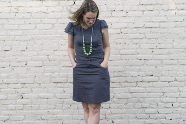 Sandbridge Skirt - another great pattern from Hey June Handmade :: Sewn by a happy stitch