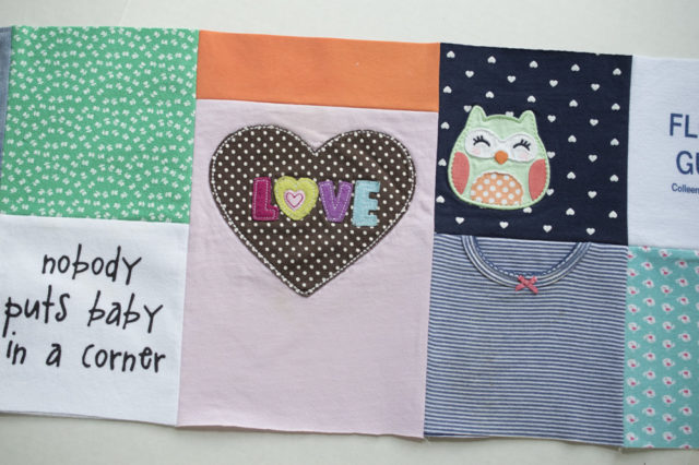 Sew It Yourself :: Baby Clothes Quilt || A Happy Stitch