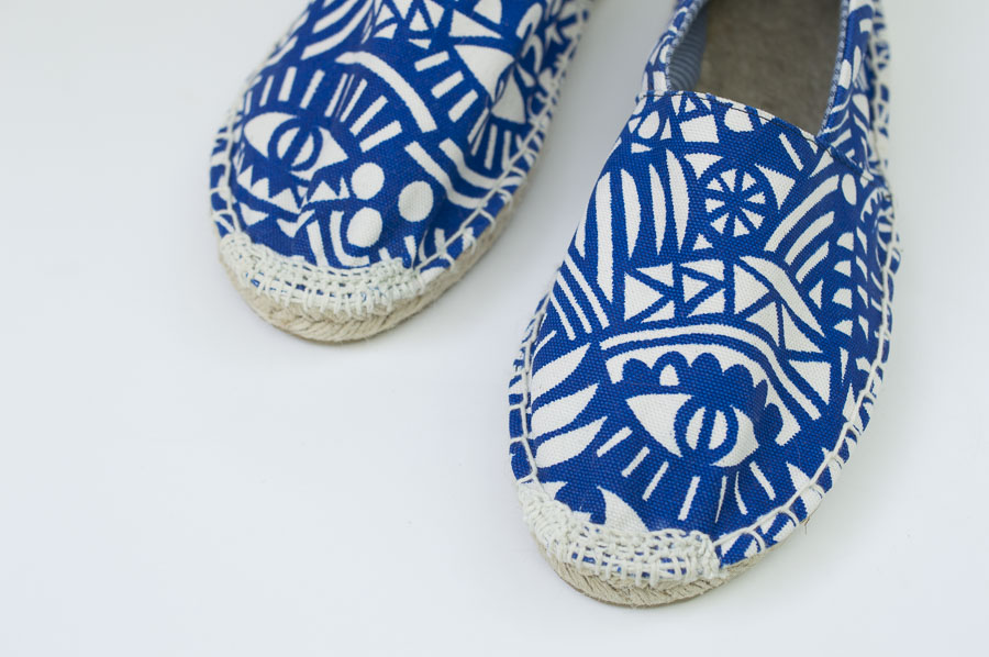 Evil Eye Espadrilles || THE ESPADRILLES KIT || Everything You Need to Make Your Own Shoes || A Happy Stitch