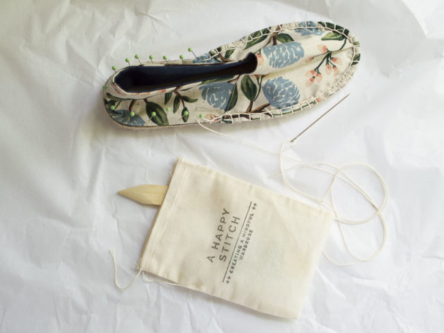 THE ESPADRILLES KIT -Summer 2019 Collection - A HAPPY STITCH