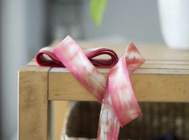 Dyed Silk Ribbon from HAND-DYED by Anna Joyce - A HAPPY STITCH