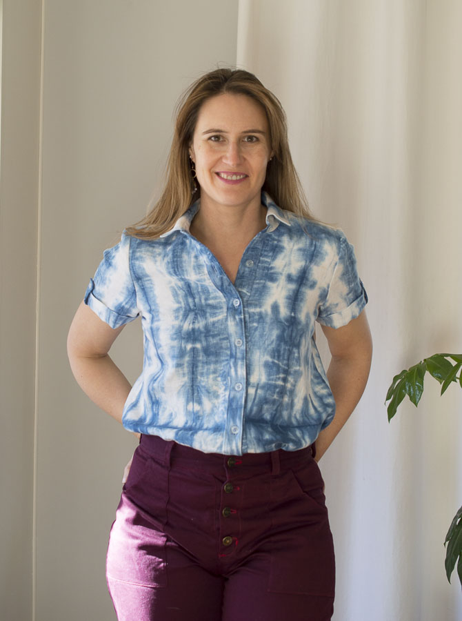 The Amherst Shirt from Hey June Handmade _ sewn by Melissa from A HAPPY STITCH