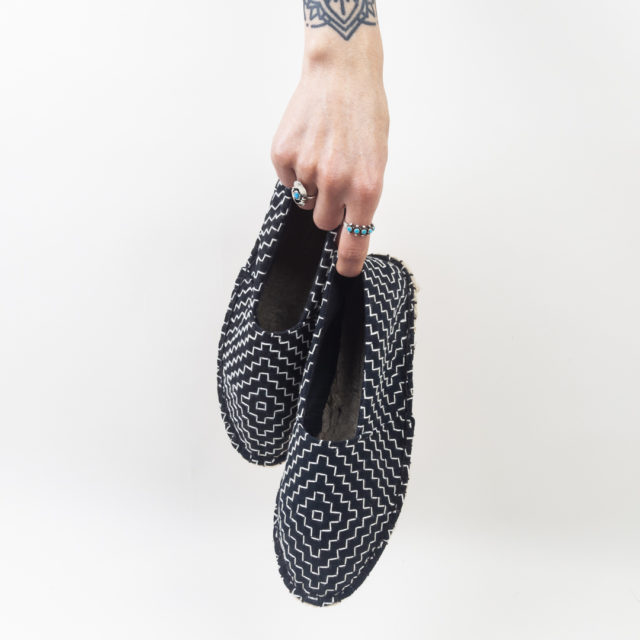 Sashiko Espadrilles Shoe Kit_Jessica Marquez of Miniature Rhino_A HAPPY STITCH Collaboration_Melissa Quaal
