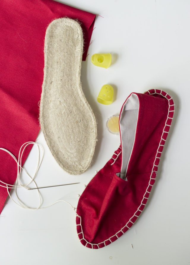 Organic Red Espadrilles_THE ESPADRILLES KIT_ by Melissa Quaal of A HAPPY STITCH_1